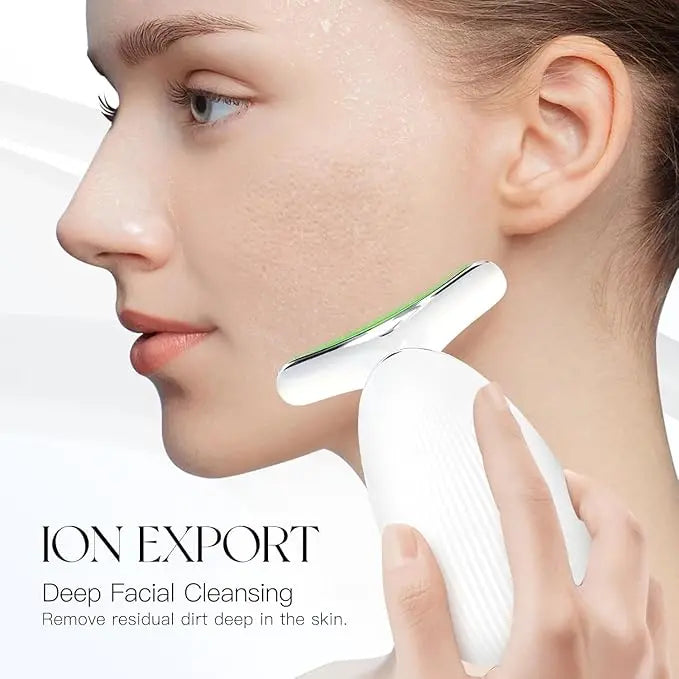 PrimeCart™ Rechargeable LED Facial And Neck Massager