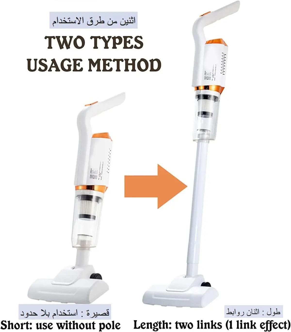 PrimeCart™  Handheld Vacuum Cleaner