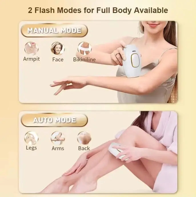 PrimeCart™ IPL Laser Hair Removal