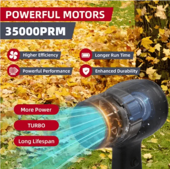 PrimeCart™ Jet Blower with Charger (2 Battery)